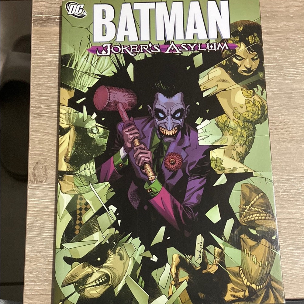 Batman: Joker's Asylum TPB NM (DC 2008) 1st Print Graphic Novel Comic Book